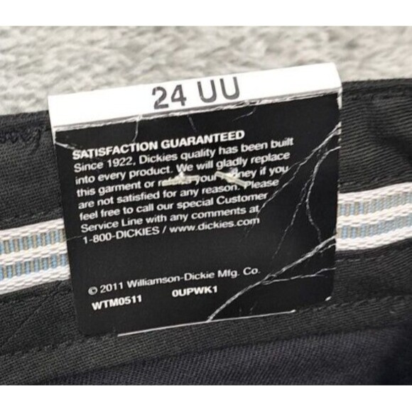 New Dickies Pants Womens Sz 24 UU EMT Uniform Work Cargo Casual Fit Straight Leg - Picture 9 of 16
